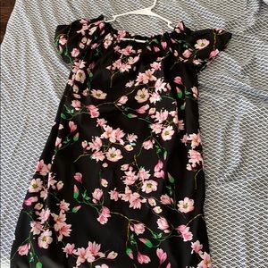 Off the shoulder dress